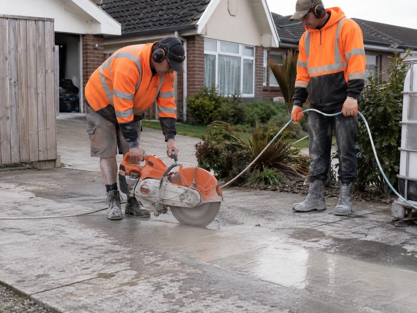 Concrete cutting project