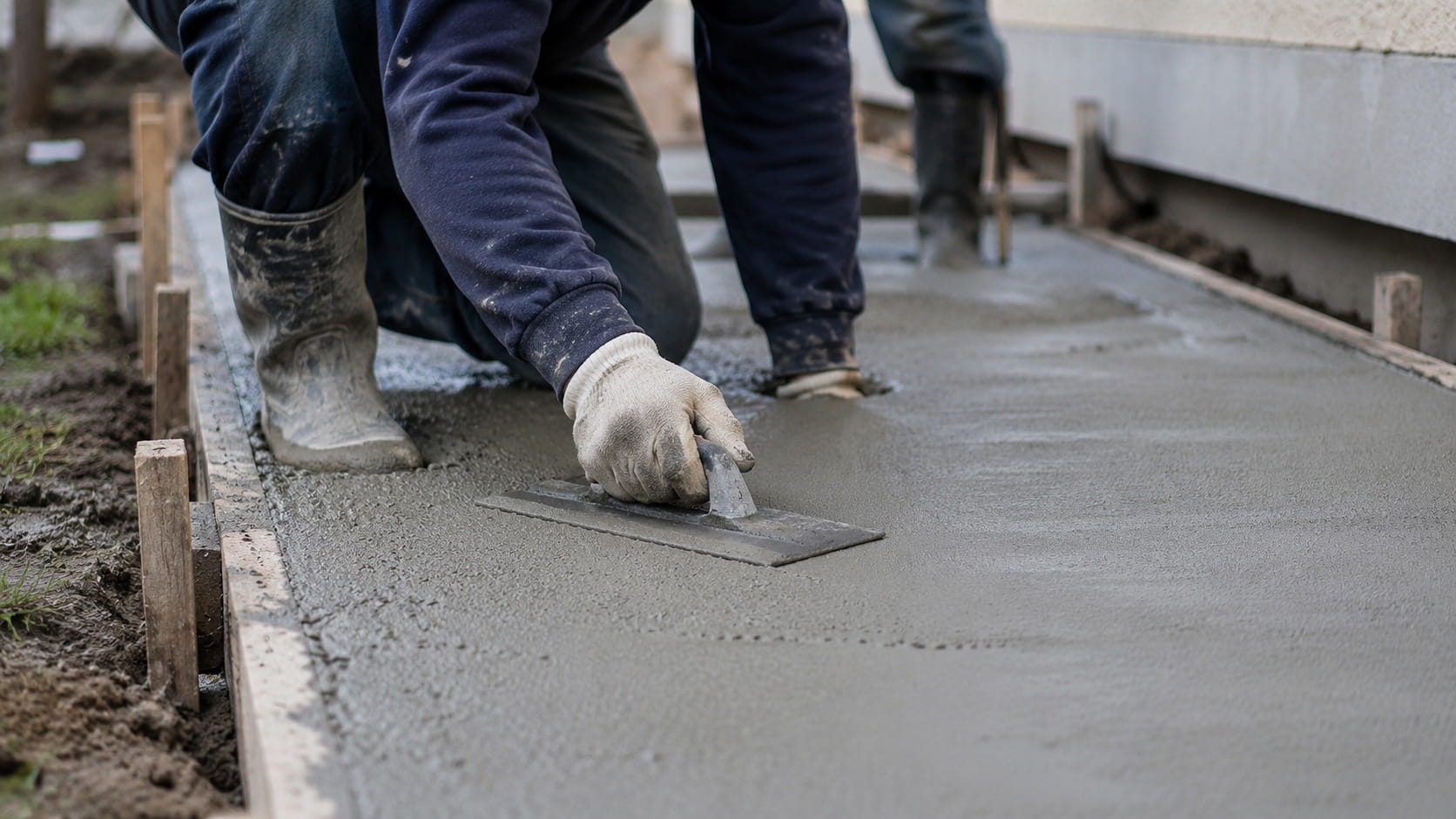 Wellington concrete driveway restoration