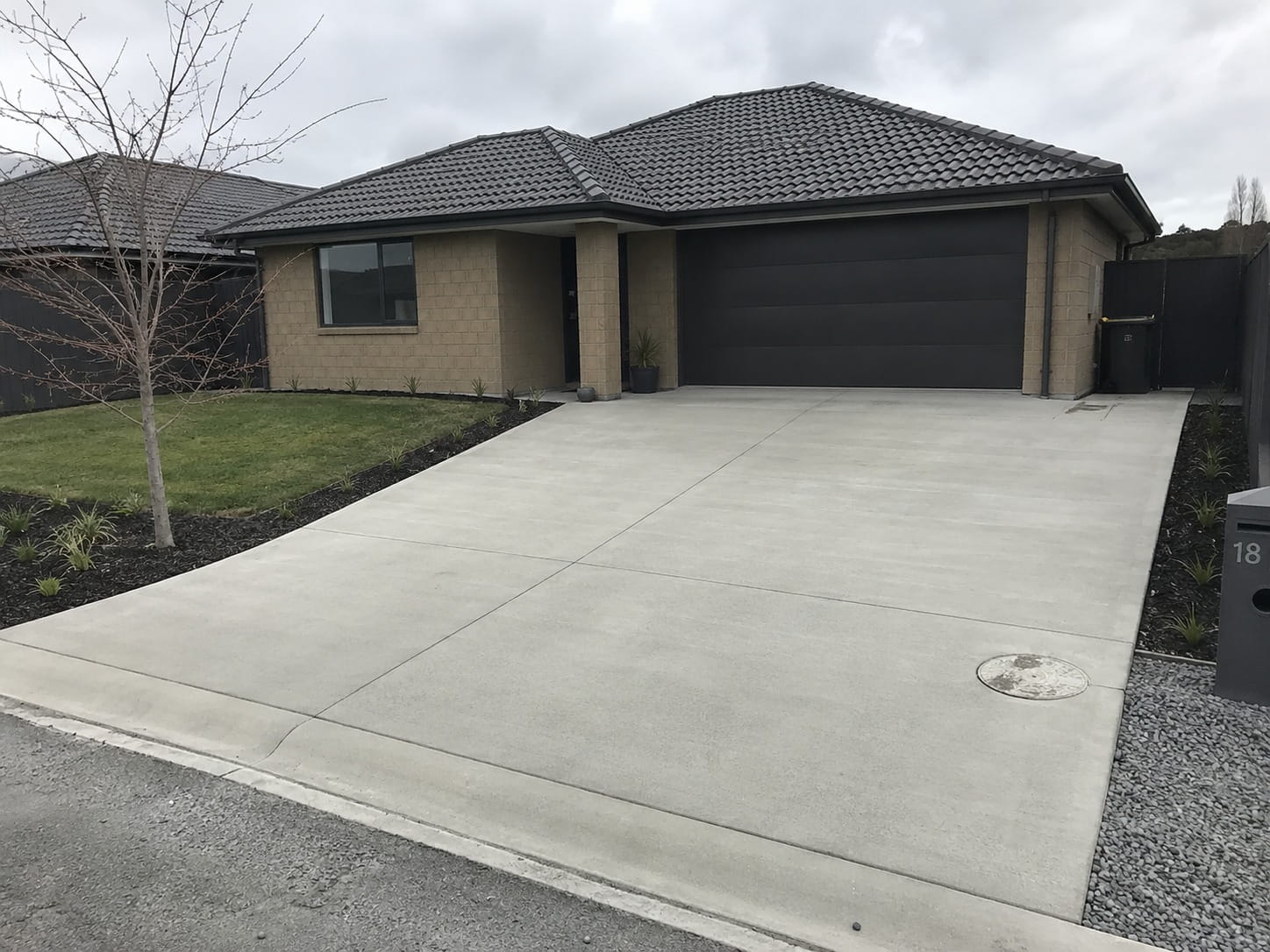 Wellington concrete driveway